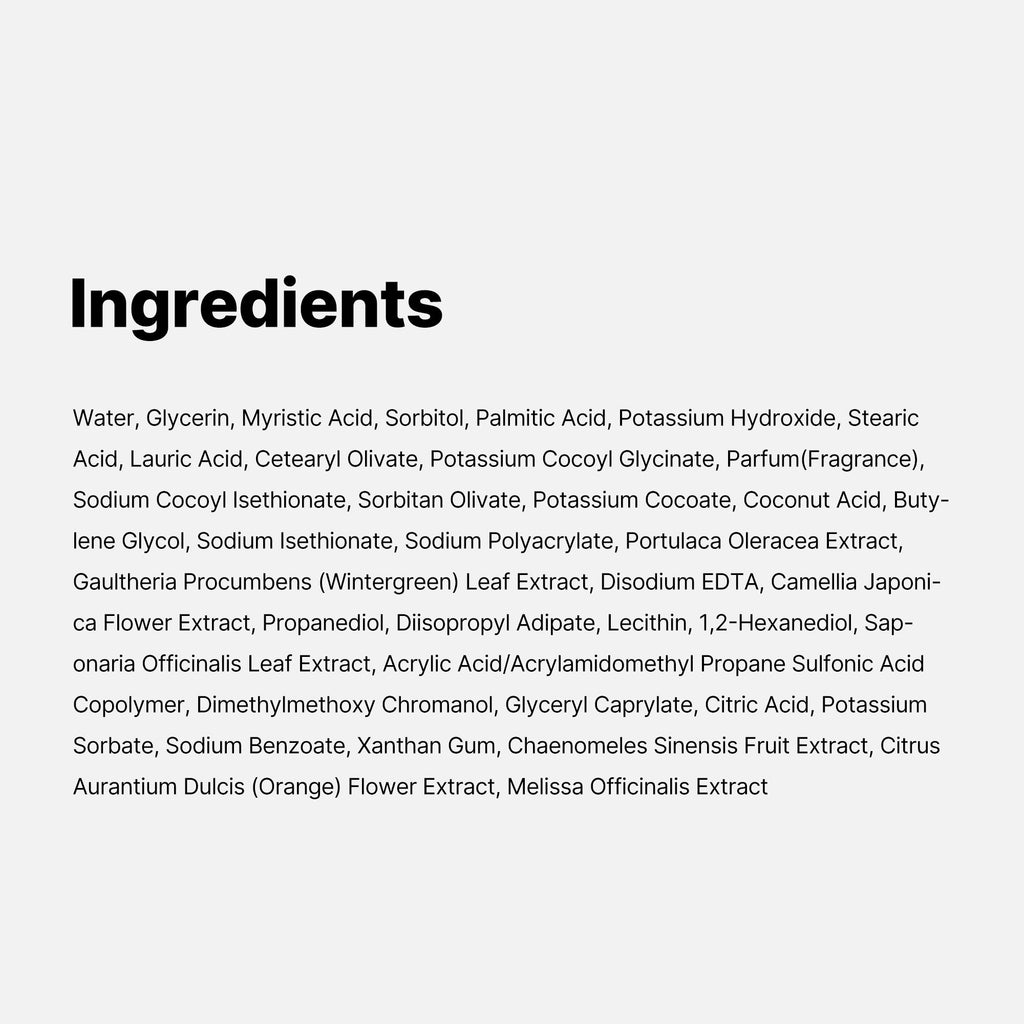 Zero Foam Cleanser_120g