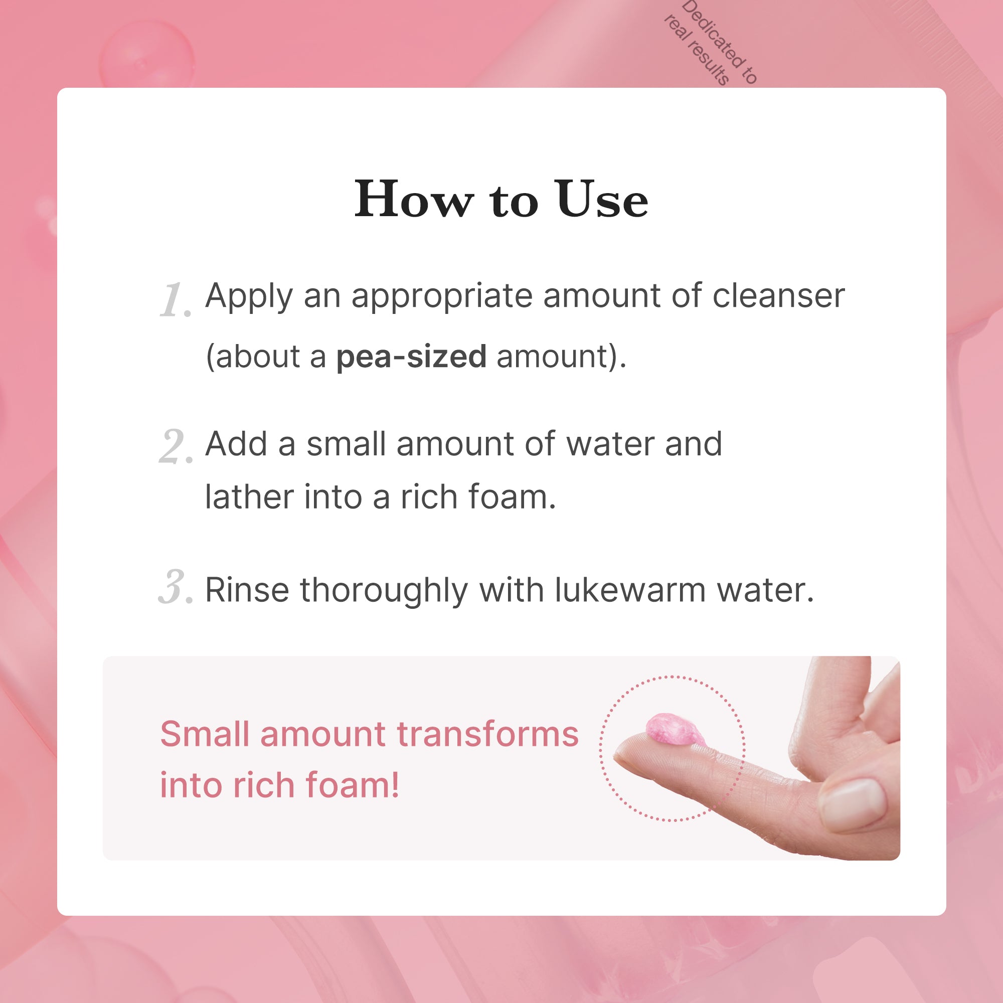 PDRN Pink Whip Cleanser